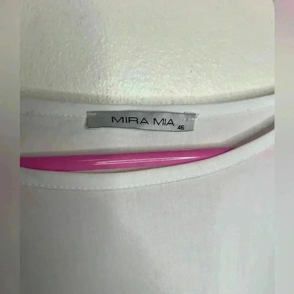 Mira Mia Cotton Blend Blouse Size 46 - Picture 5 of 7